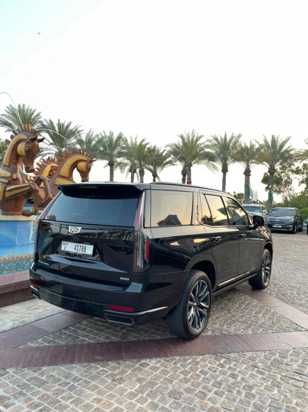  Black Cadillac Escalade Platinum S Photo 5
