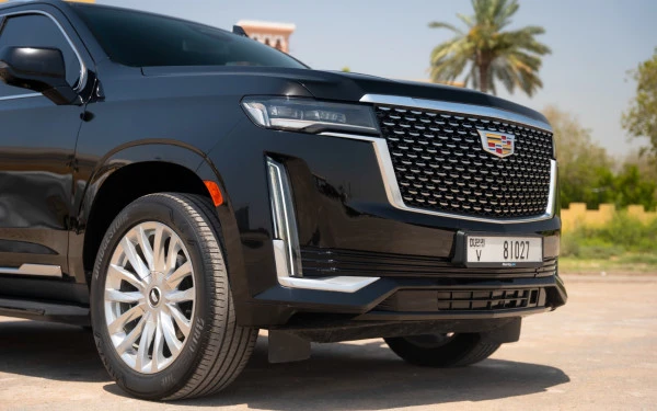  Black Cadillac Escalade Photo 4