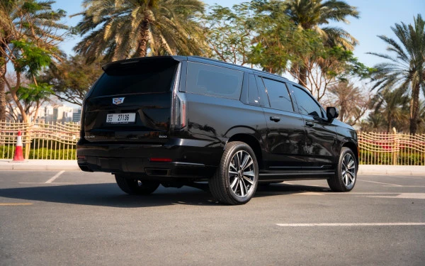  Black Cadillac Escalade ESV Photo 4