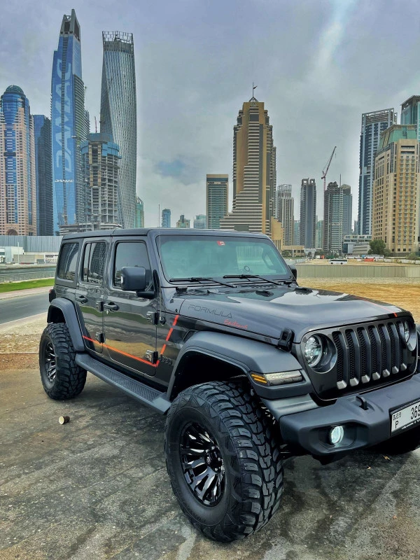  Black Jeep Wrangler Photo 3