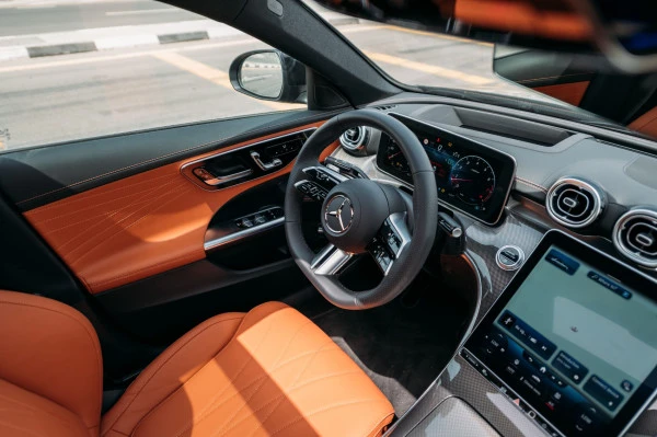  Black Mercedes C200 Photo 7