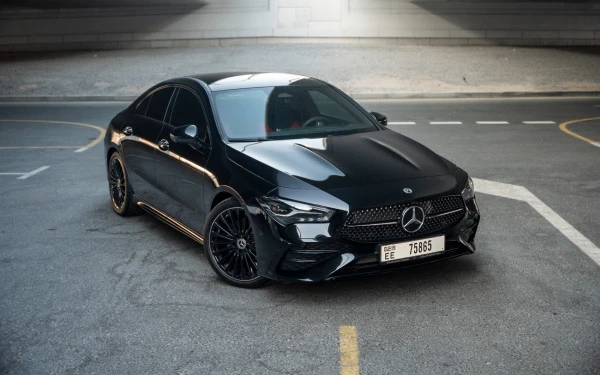  Black Mercedes CLA200 Photo 2