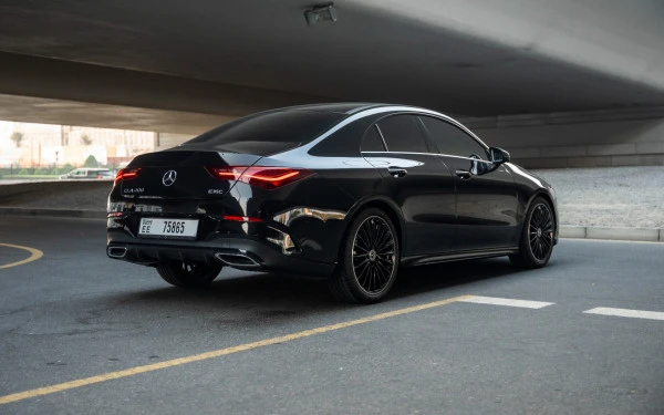  Black Mercedes CLA200 Photo 3