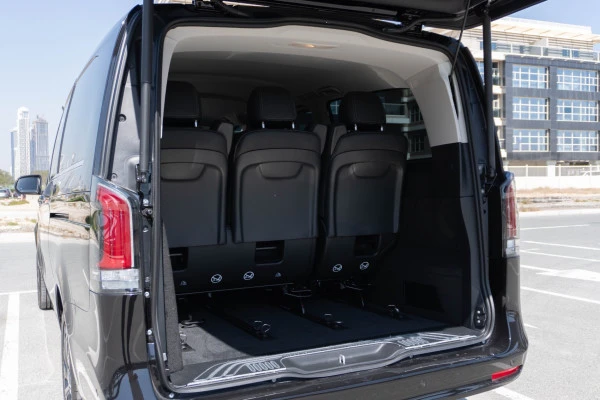  Black Mercedes V300 Avantgarde Extra Long Photo 13