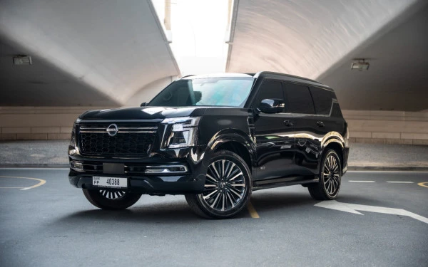  Black Nissan Patrol Platinum LE PLATI Photo 9