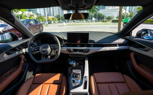  Blue Audi A4 Photo 11