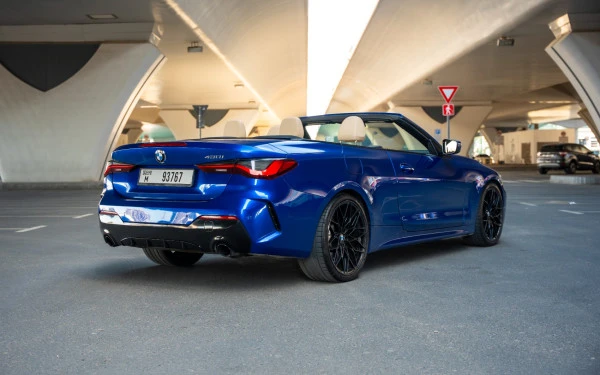  Blue BMW 430i cabrio Photo 11