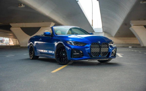  Blue BMW 430i cabrio Photo 13