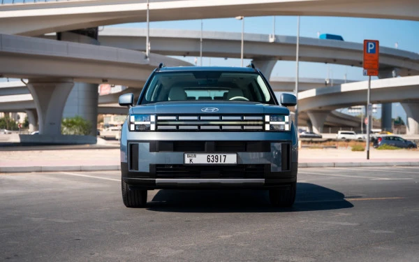  Blue Hyundai Santa Fe Photo 3