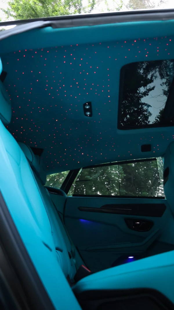  Blue Lamborghini Urus Mansory Photo 6