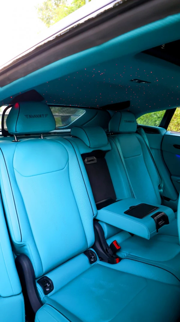  Blue Lamborghini Urus Mansory Photo 7