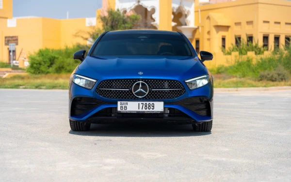  Blue Mercedes A200 Photo 2