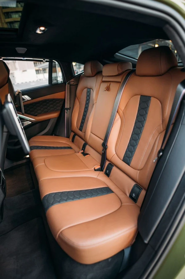  Green BMW X6 M Competition Photo 7