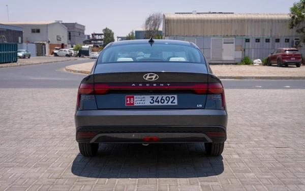  Grey Hyundai Accent Photo 6