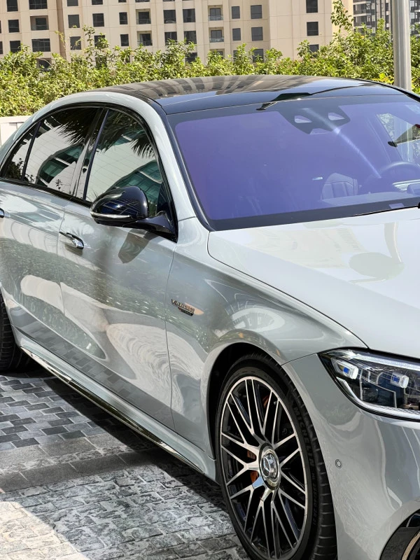  Grey Mercedes S63 AMG Photo 2