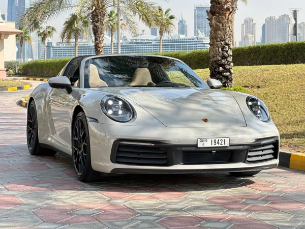  Grey Porsche 911 Targa Photo 3