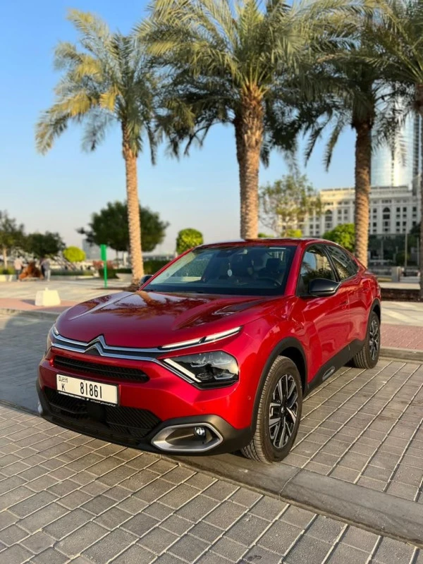  Red Citroen C4X Shine Photo 3