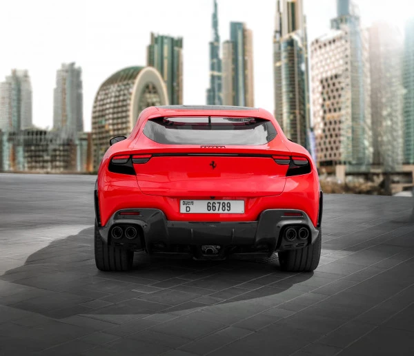  Red Ferrari Purosangue Photo 5