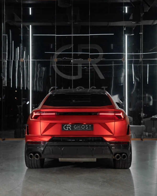  Red Lamborghini Urus PERFORMANTE Photo 4
