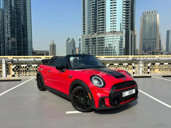  Red Mini Cooper Cabrio S Photo 5