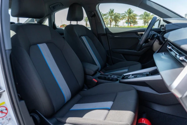  White Audi A3 Photo 7