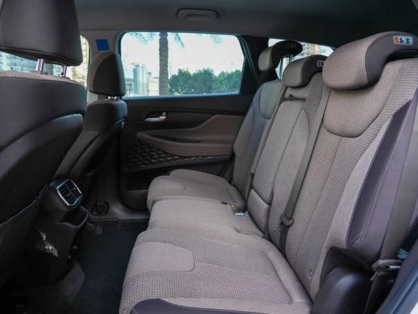  White Hyundai Santa Fe Photo 8