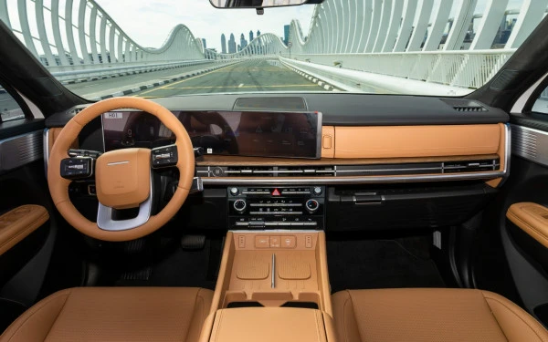  White Hyundai Santa Fe Photo 7