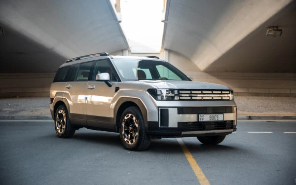  White Hyundai Santa Fe Photo 6