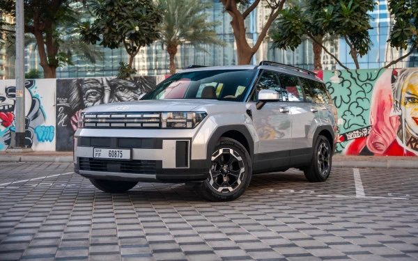  White Hyundai Santa Fe Photo 6