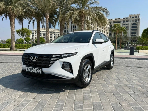  White Hyundai Tucson Photo 5