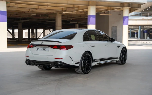  White Mercedes E53 AMG Edition 1 Photo 3