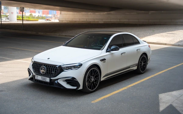  White Mercedes E53 AMG Edition 1 Photo 5