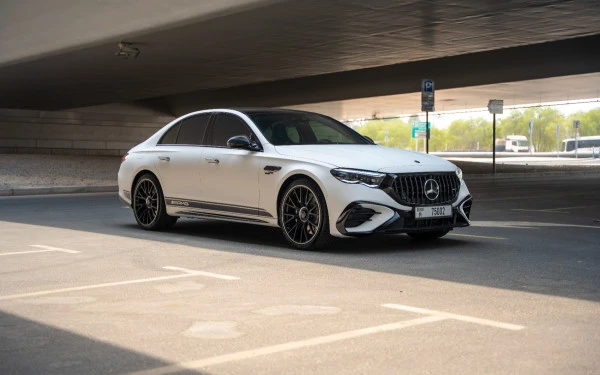  White Mercedes E53 AMG Edition 1 Photo 6