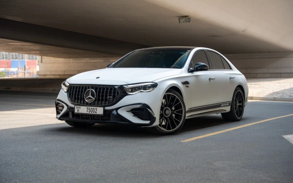  White Mercedes E53 AMG Edition 1 Photo 8