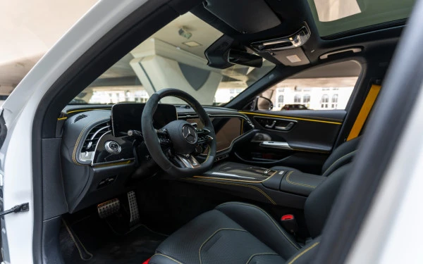  White Mercedes E53 AMG Edition 1 Photo 9