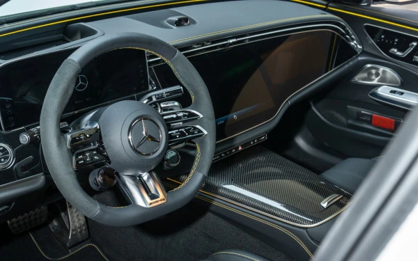  White Mercedes E53 AMG Edition 1 Photo 15