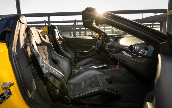  Yellow Ferrari F8 Tributo Spider Photo 5