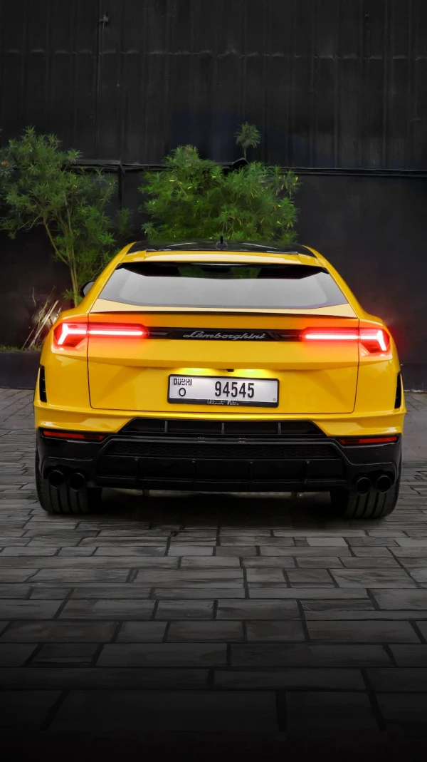 Yellow Lamborghini Urus Photo 4
